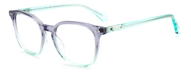Premium Women Kate Spade Eyeglasses: Hermione/G - Blue - SpecSMART Eye Clinic (Diagonal View)